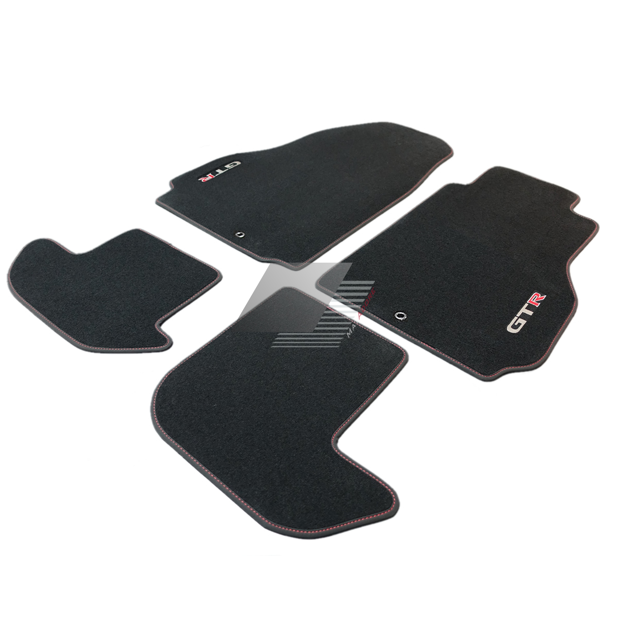 NISSAN Skyline GTR R35 Floor Mats 2009 Onwards *RHD #GTR Side